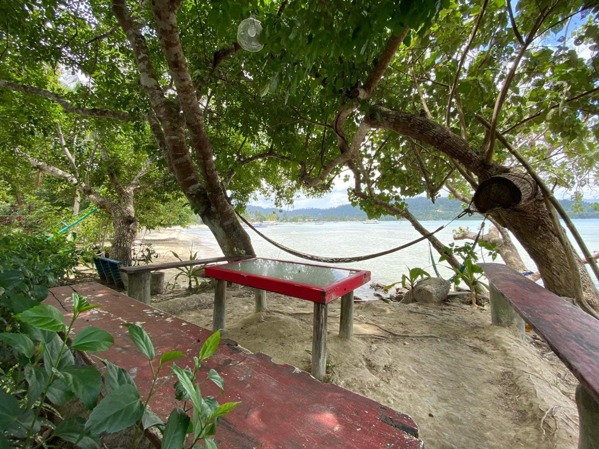 Port Barton - Paradiso Azul Campsite Beachfront With Internet San Vicente  Kültér fotó